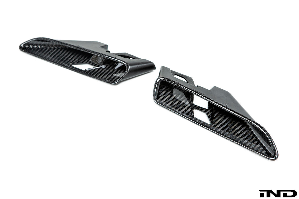 Dry Carbon Fiber Fender Vent Trim Set F90 M5