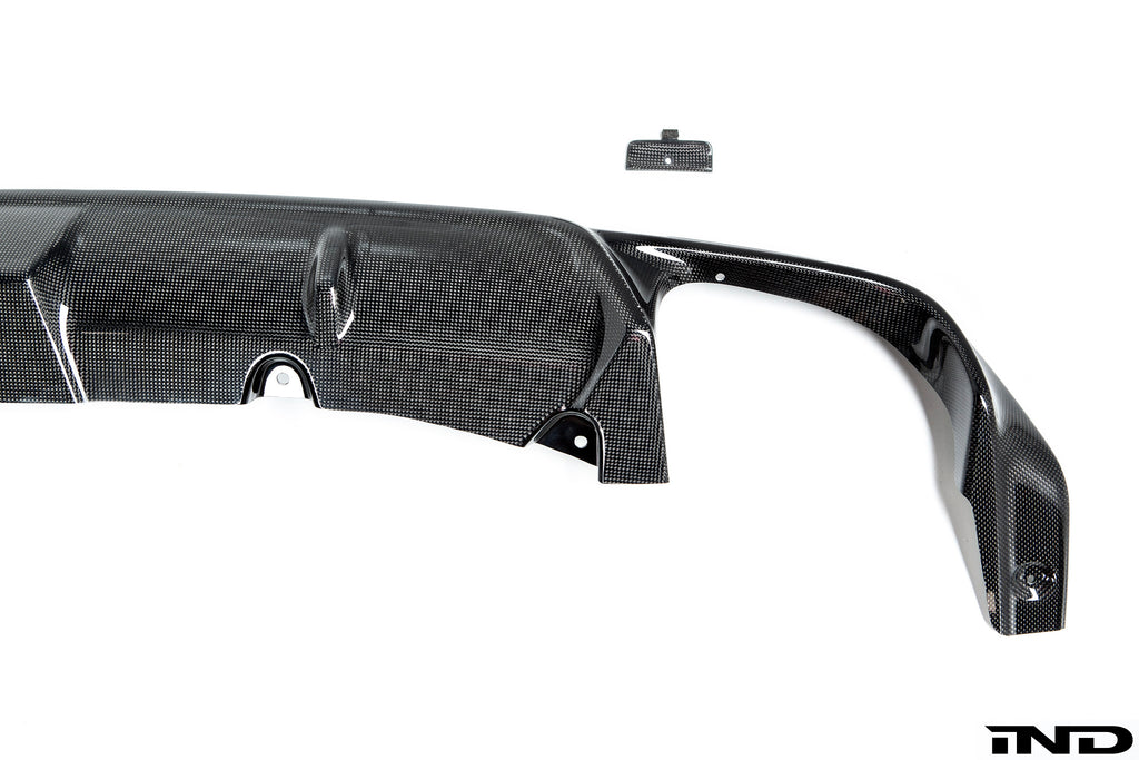 3d design g02 x4 m40i carbon rear diffuser - iND Distribution