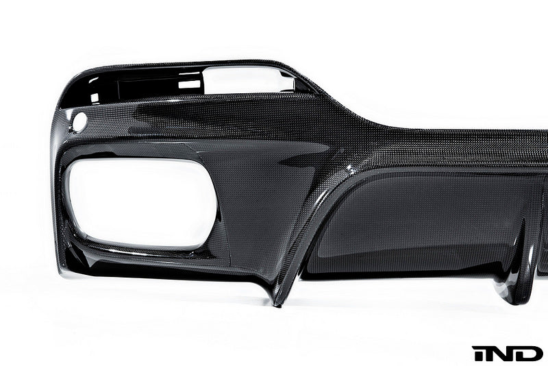 3d design f16 x6 m sport carbon fiber rear diffuser - iND Distribution
