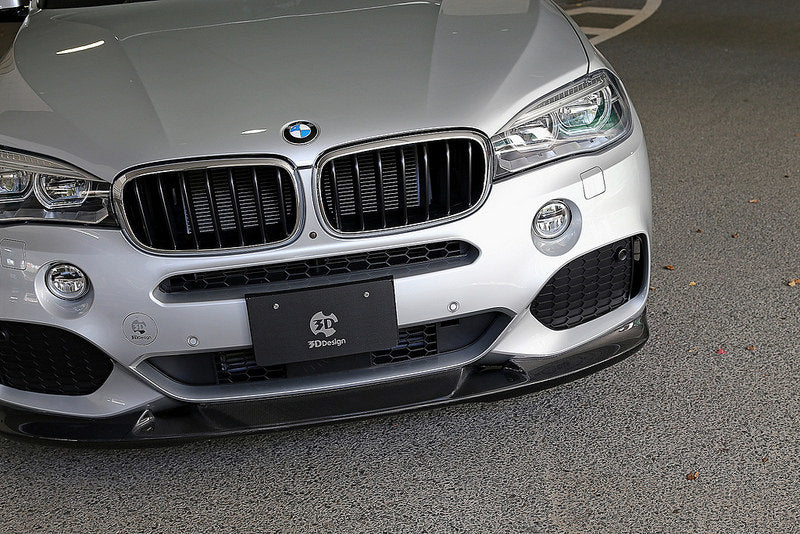 3d design f15 x5 m sport carbon fiber front lip - iND Distribution