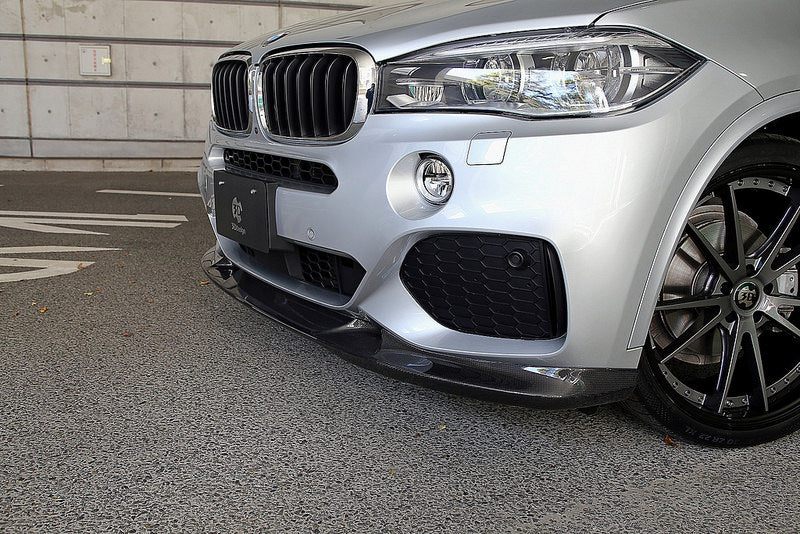 3d design f15 x5 m sport carbon fiber front lip - iND Distribution