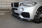 3d design f15 x5 m sport carbon fiber front lip - iND Distribution
