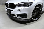 3d design f16 x6 front carbon lip spoiler - iND Distribution