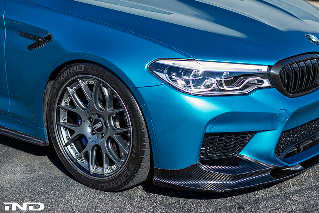 3d design f90 m5 carbon front lip 1 - iND Distribution