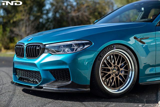 3d design f90 m5 carbon front lip 1 - iND Distribution