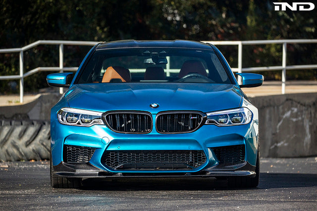 3d design f90 m5 carbon front lip 1 - iND Distribution
