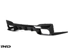 3d design f90 m5 carbon rear under splitters - iND Distribution