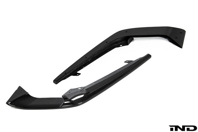 3d design f90 m5 carbon rear under splitters - iND Distribution