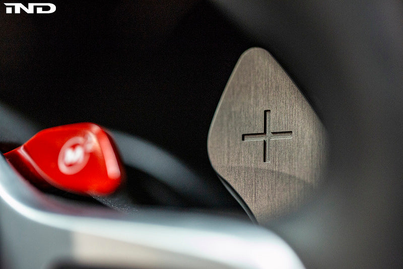 3d design g30 f90 billet aluminum dct paddle set - iND Distribution