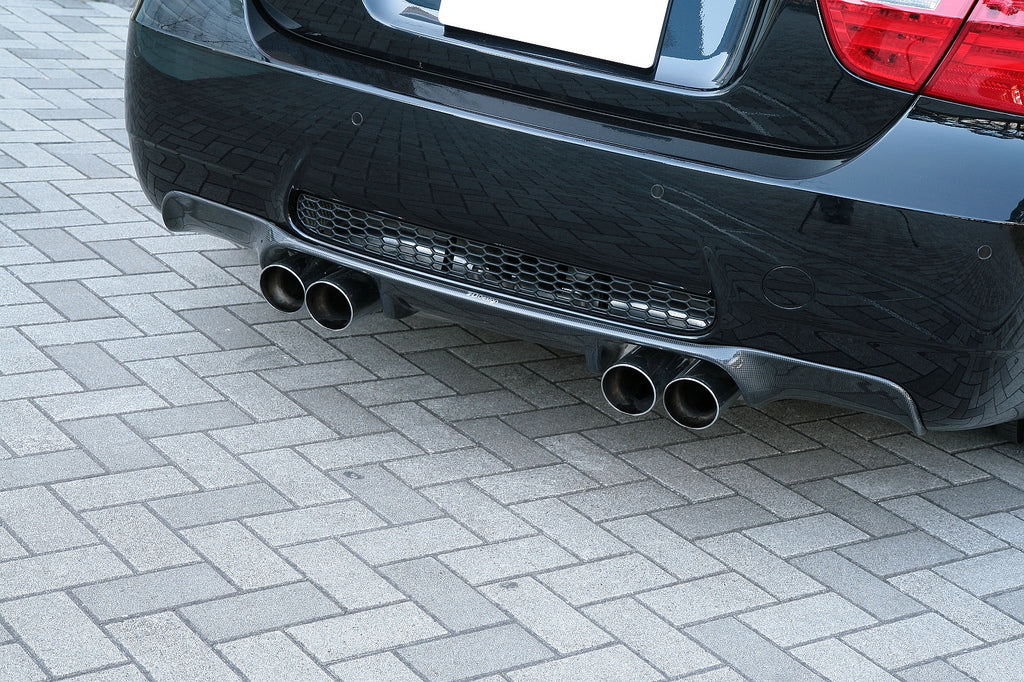 3d design e90 m3 carbon fiber rear diffuser - iND Distribution