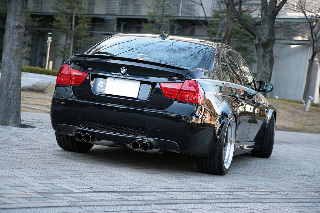 3d design e90 m3 carbon fiber rear diffuser - iND Distribution
