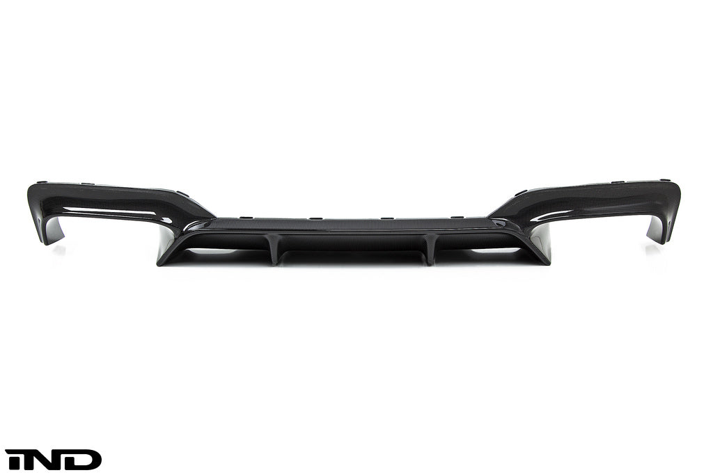 3d design f06 f12 f13 m6 carbon fiber rear diffuser set - iND Distribution