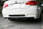 3d design e92 e93 m3 carbon fiber rear diffuser - iND Distribution