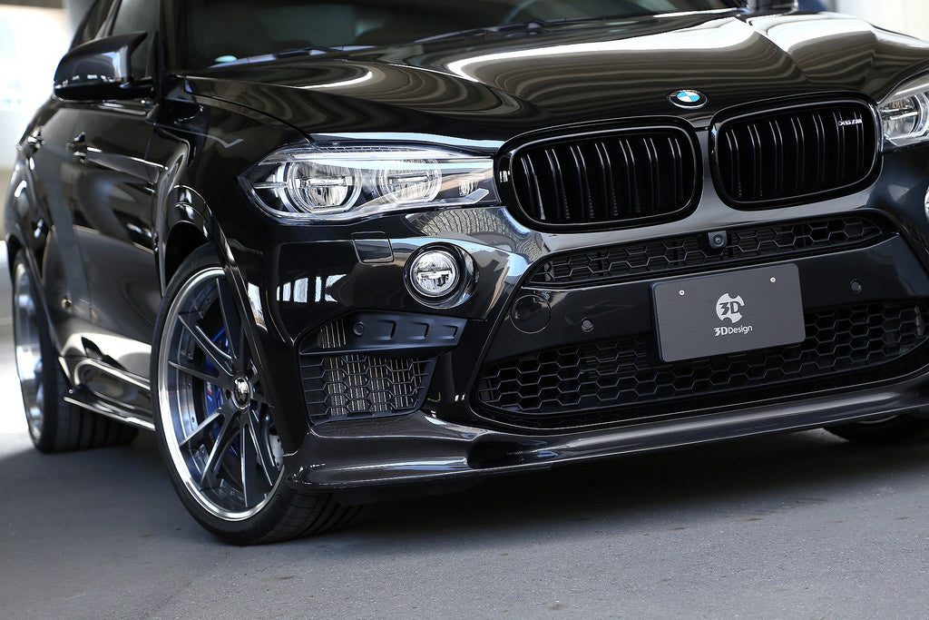 3d design f86 x6m carbon fiber front lip - iND Distribution
