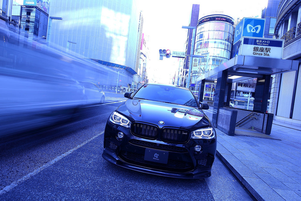 3d design f86 x6m carbon fiber front lip - iND Distribution