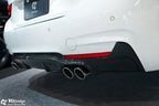 3d design f32 f36 m sport carbon fiber rear diffuser - iND Distribution