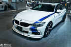 3d design f32 f36 m sport front lip spoiler - iND Distribution