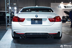 3d design f32 f36 m sport carbon fiber rear diffuser - iND Distribution