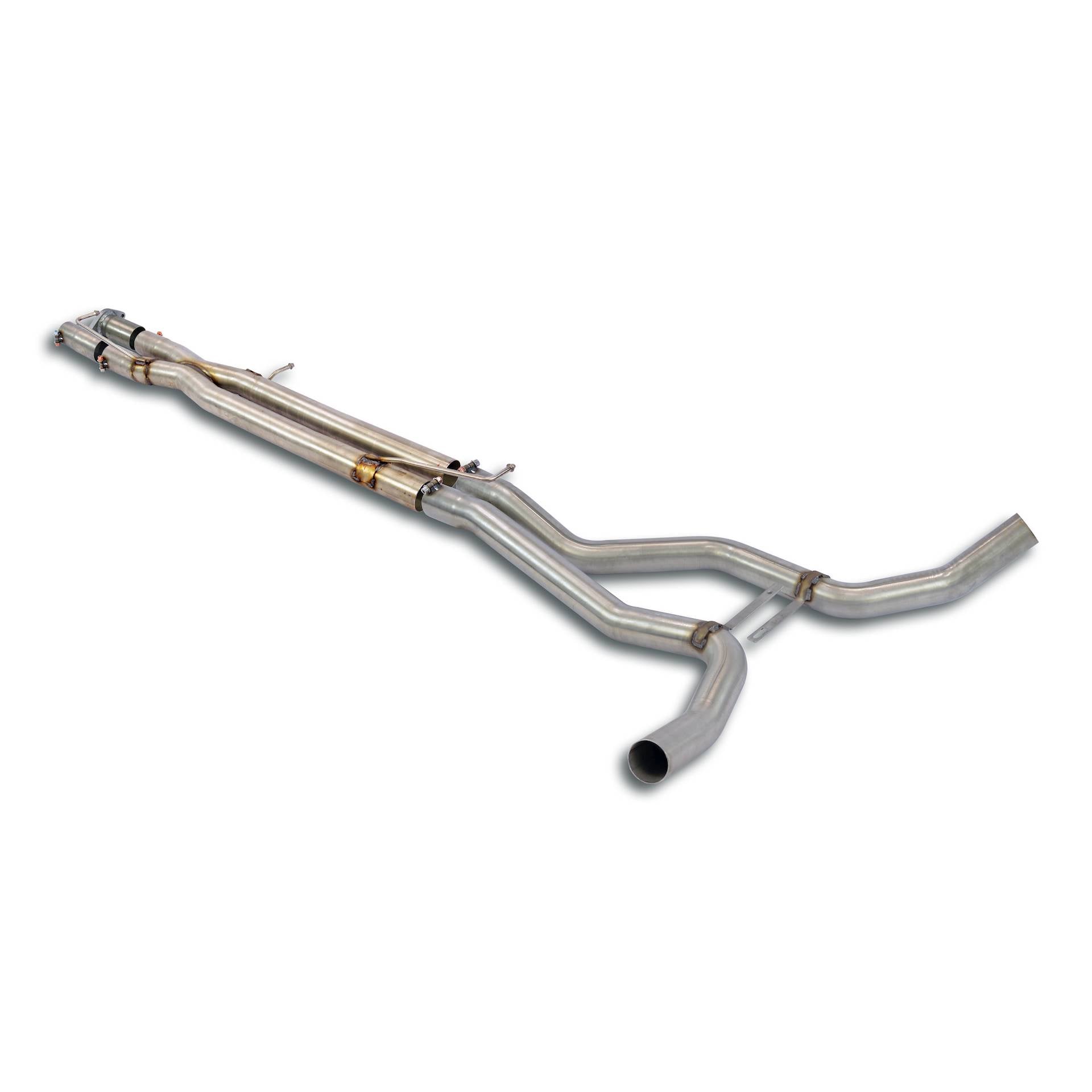 Supersprint RANGE ROVER SPORT Mk1 (L320) -> 2013 Centre Pipe Right - Left + " X-Pipe ".(Replaces Oem Centre Exhaust.)