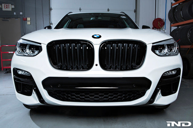 BMW G01 X3 / G02 X4 Pre-LCI Shadowline Front Grille Set