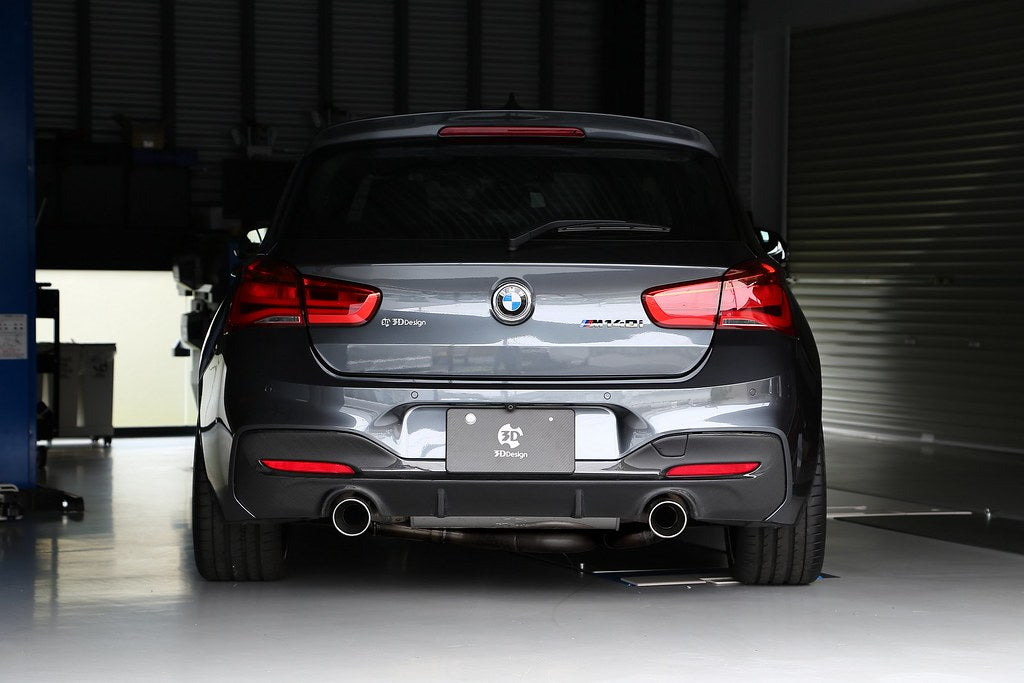3D Design F20 1-Series LCI M-Sport Carbon Rear Diffuser