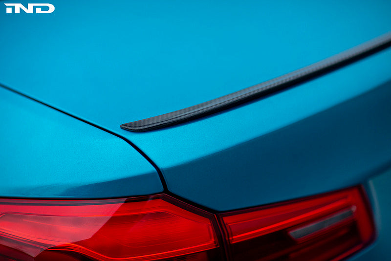 BMW f90 m5 m Performance carbon trunk spoiler 1 - iND Distribution