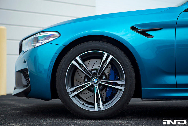 iND f90 m5 painted side grille set - iND Distribution