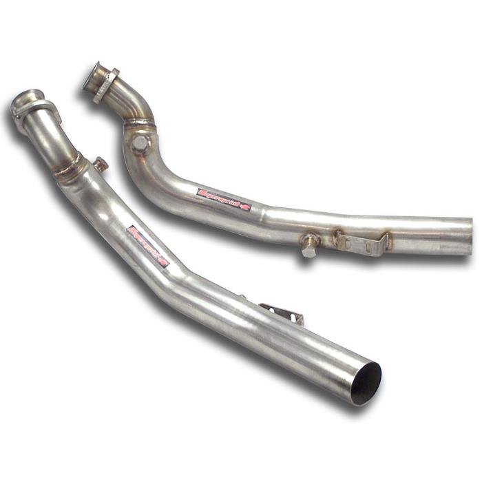 Supersprint MERCEDES C216 CL Connecting Pipes Kit Right - Left For Oem Manifold