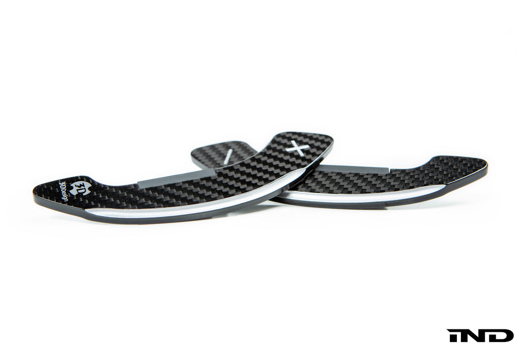 3d design f54 mini cooper clubman carbon shift paddle set - iND Distribution
