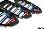 BMW f90 m5 OEM shadowline front and side grille set - iND Distribution