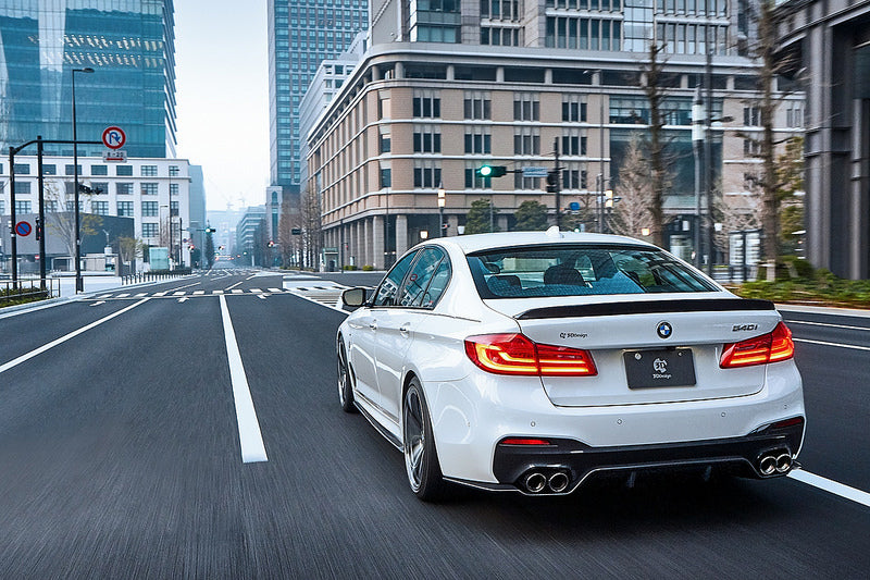 3d design f90 m5 carbon trunk spoiler 1x1 - iND Distribution