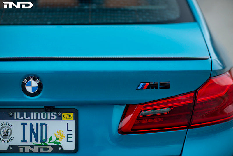 BMW f90 m5 m Performance carbon trunk spoiler 1 - iND Distribution