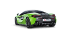 Akrapovic mclaren 540c 570s spider 570gt slip on exhaust system w carbon tail pipe set titanium - iND Distribution