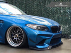 AutoTecknic f87 m2 carbon fiber front bumper canards - iND Distribution