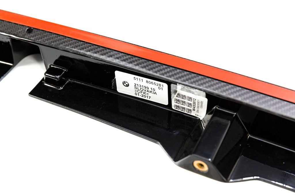 BMW F82 M4 GTS OEM Front Lip and Splitter Set