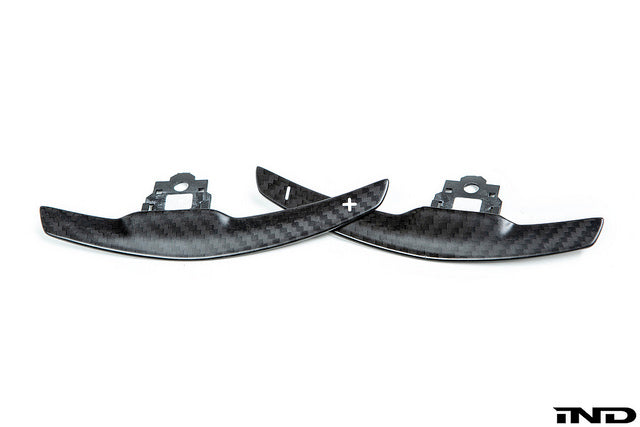AutoTecknic f chassis dry carbon shift paddle set dct - iND Distribution