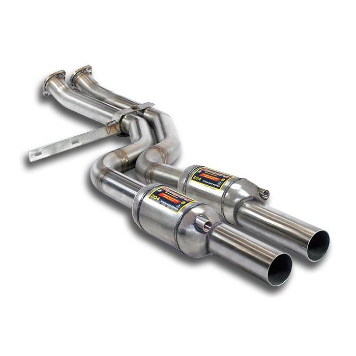 Supersprint BMW E39 Front Exhaust With Metallic Catalytic Converter Right Left