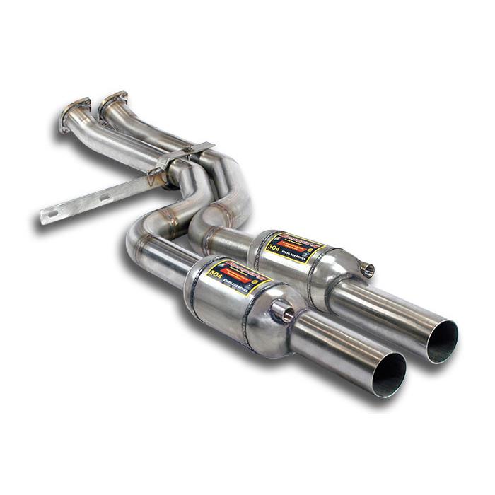 Supersprint BMW E39 Front Exhaust With Metallic Catalytic Converter Right + Left