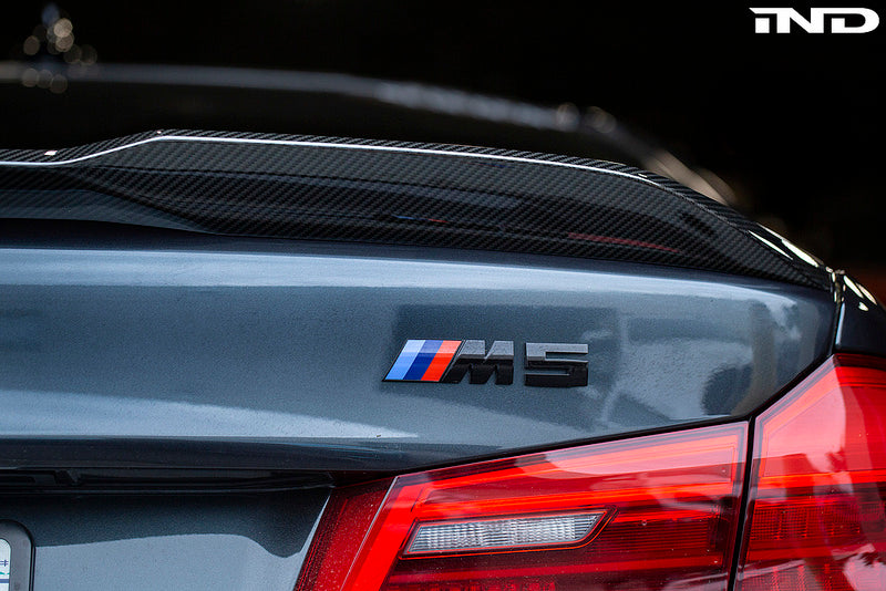 BMW f90 m5 m Performance pro carbon trunk spoiler - iND Distribution