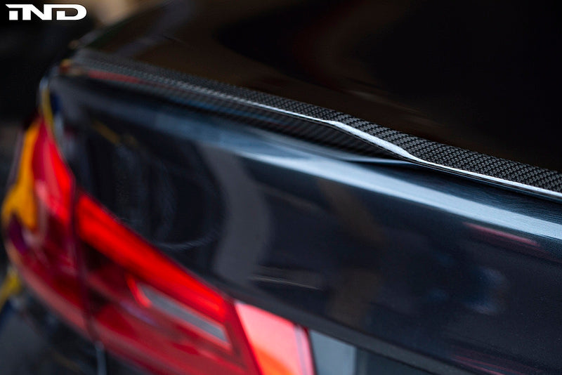 BMW f90 m5 m Performance pro carbon trunk spoiler - iND Distribution