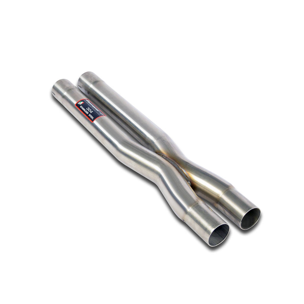 Supersprint Alfa Romeo 8C Centre Pipes Kit "X-Pipe"(Replaces Oem Centre Exhaust)