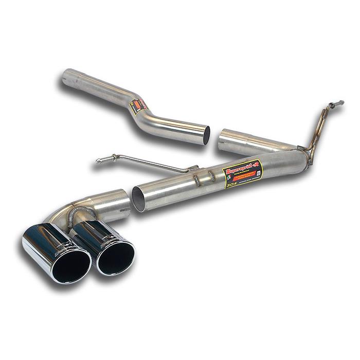 Supersprint BMW F20 / F21 -> 2015 Connecting Pipe + Rear Pipe Oo80(Muffler Delete)