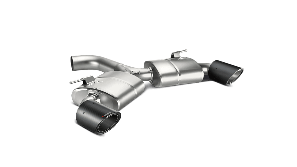 Akrapovic golf gti mk7 fl 169kw slip on race exhaust system w carbon tail pipe set titanium - iND Distribution