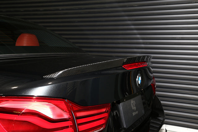 3d design f83 m4 convertible dry carbon trunk spoiler - iND Distribution