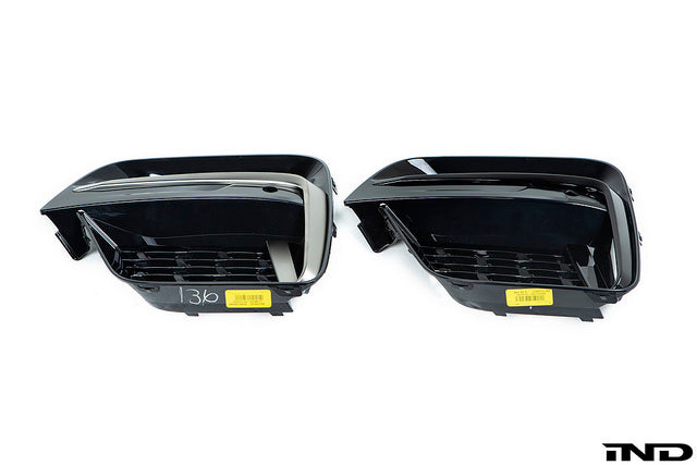 iND g0x x3 x4 m40i painted front boomerang trim set - iND Distribution