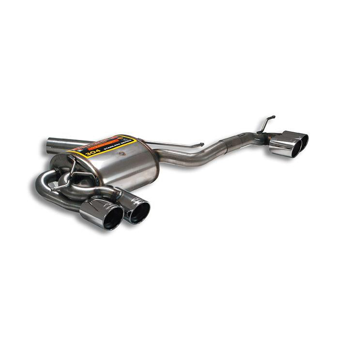 Supersprint BMW E81 Rear Exhaust Right Oo80 - Left Oo80(For M-Technik Kit)