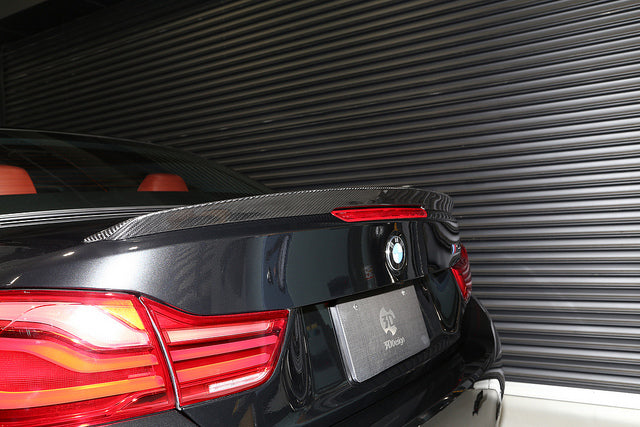 3d design f83 m4 convertible dry carbon trunk spoiler - iND Distribution