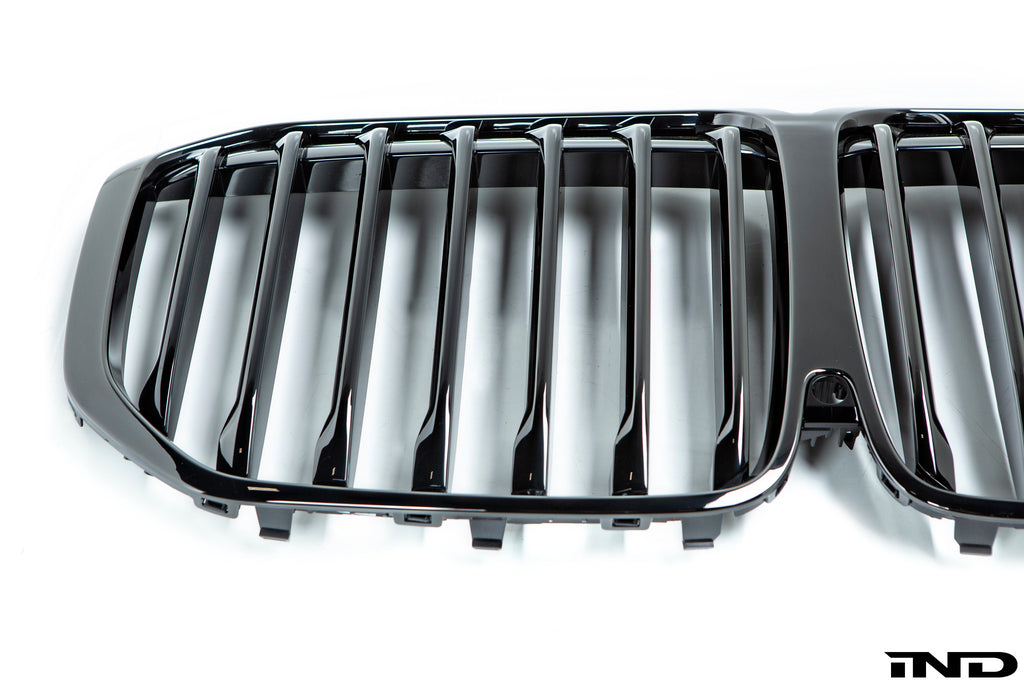 BMW G07 X7 Pre-LCI Shadowline Front Grille - Gloss Black, Exterior