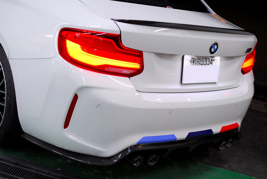 3d design f87 m2 carbon rear diffuser type 2 - iND Distribution