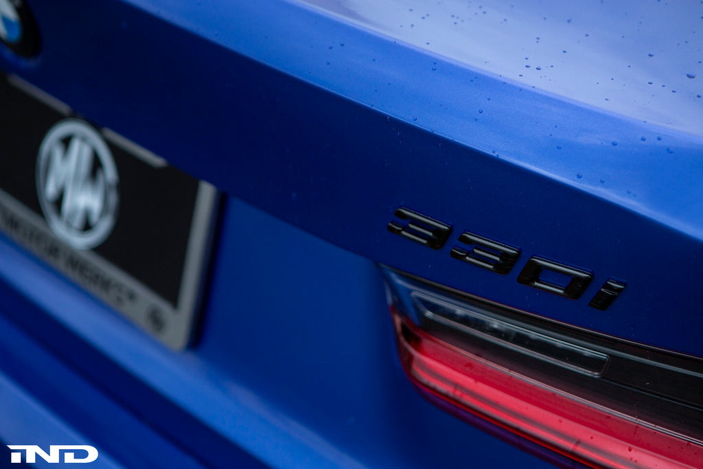 iND g20 330i trunk emblem - iND Distribution